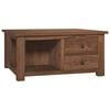 vidaXL Coffee Table Natural Teak