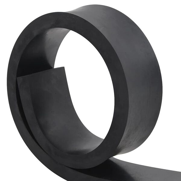 vidaXL Rubber Edge For Snow Plow Black Styrene-butadiene rubber