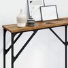 vidaXL Console Table Old Wood 55.1" x 9.1" x 29.5