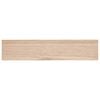 vidaXL Floating Shelf Oak Engineered wood with oak veneer, metal Medium