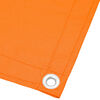 vidaXL Balcony Screen Orange 75x1000 cm 100% Polyester Oxford