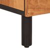 vidaXL Highboard 15.7"x13"x43.3" Solid Wood Acacia