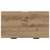 vidaXL Bathroom Furniture Set 2 pcs artisan oak Engineered wood