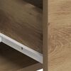 vidaXL Highboard artisan oak 80 x 33 x 150 cm Engineered wood