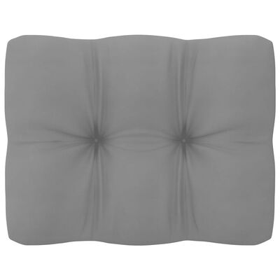 vidaXL Patio 2-Seater Sofa with Cushions Solid Pinewood
