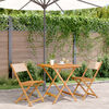 vidaXL Bistro Set Beige