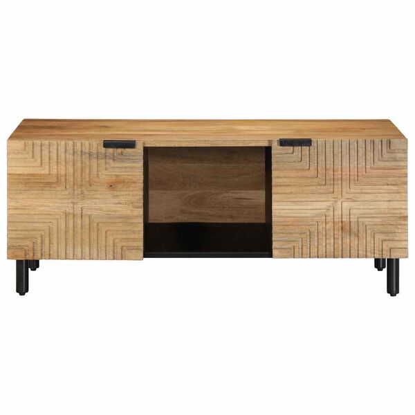 vidaXL Coffee Table Mango desert brown Solid mango wood