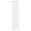 vidaXL Bathroom Cabinet White Engineered wood Slim Bathroom Cabinet