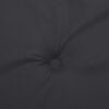 vidaXL Garden Bench Cushion Black Oxford fabric (100% polyester)
