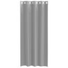 vidaXL Voile Curtains with Grommets 2 pcs Light Grey 55.1x88.6"