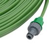 vidaXL Sprinkler Hose Green PVC 25 feet Light Weight Sprinkler Hose