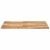vidaXL Table Top Rectangular 31.5x27.6x0.8" Solid Wood Acacia