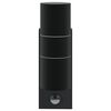 vidaXL Outdoor Wall Light Black 2.76 x 3.94 x 8.66 in