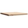 vidaXL Table Top Natural Pine Wood Solid Pine Wood 16 x 16 in Durable