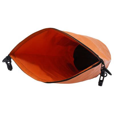 vidaXL Dry Bag Orange 4 gal PVC