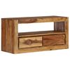 vidaXL Rustic TV Unit Solid Acacia 31.5 x 11.8 x 15.7 in TV Stand