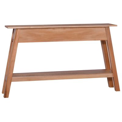 vidaXL Console Table 47.2"x11.8"x29.5" Solid Mahogany Wood