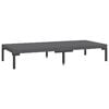 vidaXL Garden Lounge Set Dark Gray, Black