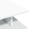 vidaXL Coffee Table White Engineered wood 40.2 x 21.7 x 13.8 in