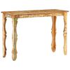 vidaXL Console Table Multicoloured Reclaimed Wood 43.3 x 15.7 x 29.9 in