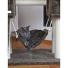 Kerbl Cat Scratching Post Dark Gray Wood, Sisal rope 59.1 in tall