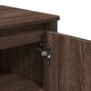 vidaXL Bathroom Sink Cabinet Brown Oak Engineered Wood