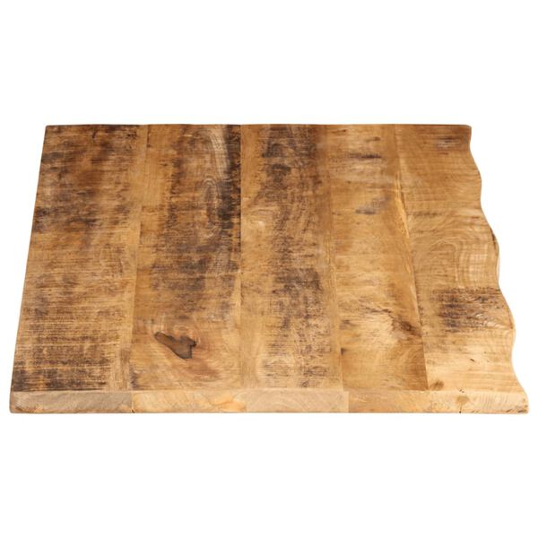 vidaXL Table Top Natural Solid rough mango wood 43.3x23.6 in Table Top