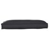 vidaXL Pallet Cushion for Seat / Backrest Black 120 x 60 x 12 cm