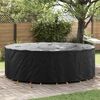 vidaXL Outdoor Furniture Cover Black 279 x 279 x 71 cm 210D fabric