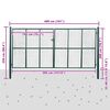 vidaXL Mesh Garden Gate 157.5x78.7"