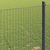 vidaXL Welded Wire Fence Green 59.1" x 393.7" Steel