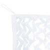 vidaXL Camouflage Net with Storage Bag 332.3x55.9" White