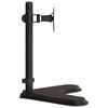 vidaXL Monitor Mount Black Steel VESA 75/3.94 "
