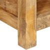 vidaXL Coffee Table Natural Solid mango wood 31.5x21.7x11.8 in