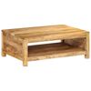vidaXL Coffee Table Natural Solid mango wood 31.5x21.7x11.8 in
