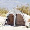 vidaXL Pool Tent with Roof Gray 366 x 305 x 231 cm Polyester