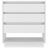 vidaXL Sideboard White Engineered Wood Medium Sideboard Rectangular