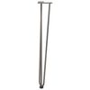 vidaXL Hairpin Table Leg Natural Steel Solid Powder-Coated Steel Large