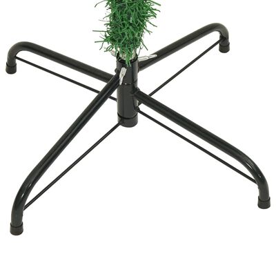 vidaXL Upside-down Artificial Christmas Tree with Stand Green 8 ft
