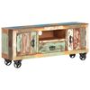 vidaXL TV Cabinet Multicolored Solid reclaimed wood and cast iron Large