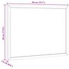 vidaXL Cork Board with Solid Pine Wood Frame 15.7x11.8"