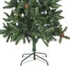 vidaXL Christmas Tree Green PVC, Iron 6ft Decorative Inlays