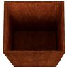 vidaXL Planter Rusty Corten steel Medium Decorative Inlays Planter