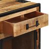 vidaXL Sideboard Brown Solid Mango Wood Rectangular Industrial Style