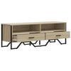 vidaXL TV Cabinet Sonoma Oak Engineered wood, metal Large TV Cabinet