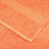 vidaXL Soap Towel Set of 2 Orange 100% Cotton 11.8 x 11.8 in