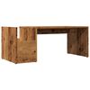 vidaXL Coffee Table Old wood Engineered wood 35.4 x 17.7 x 13.8 in