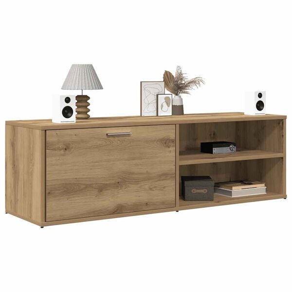 vidaXL TV Cabinet Artisan Oak Engineered Wood Standard TV Cabinet