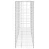 vidaXL Gabion Basket Galvanized Steel 33.5"x11.8"x78.7"