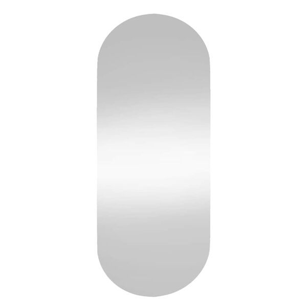vidaXL Wall Mirror Transparent Glass 11.8x27.6 in Classic/Traditional